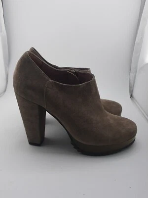 Robert Clergerie Mujer Cuero Plataforma Botines Beige Talla 5 B Foto 1 de 4