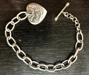 BRACELET LOVE ARGENT - Amour / Liebe / Amor - 13,51 g - Picture 1 of 1