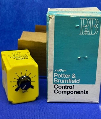 Potter & Brumfield No. CDB-38-70003 Time Delay Relay 120V - Image 1 of 2