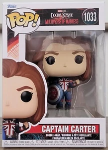 Funko Pop! Doctor Strange en el Multiverso de la Locura CAPITÁN CARTER - Imagen 1 de 9