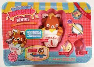 Caja Smooshy Mushy Bentos Serie 2 Riley Red Panda Dumpling Squishy - Totalmente Nueva - Imagen 1 de 3