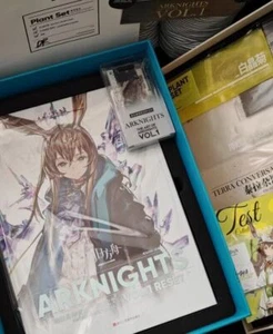 Official Arknights Artworks VOL.1 Reset Set Painting Illustration Album Book Toy - Picture 1 of 8
