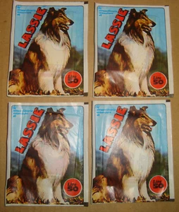 LE STRAORDINARIE AVVENTURE DI LASSIE BUSTINA FIGURINE M.G. - MILANO 1977 - Foto 1 di 2