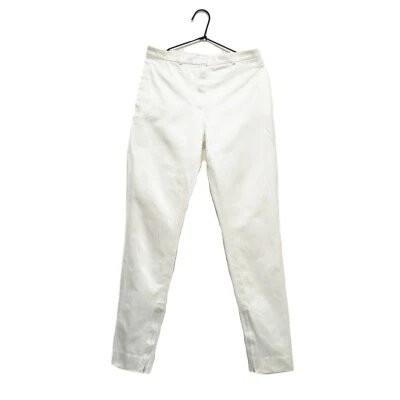 Calça branca feminina vintage 80’ Yves Saint Laurent Rive Gauche tamanho 38 - Imagem 1 de 4