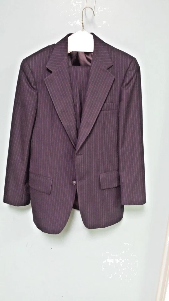 Botany 500 2 pc. Navy Pin Striped Suit - Image 1 of 1