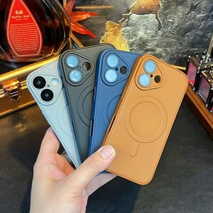 For iPhone 16 Pro Max 16e 15 14 13 12 11 Mag Safe Shockproof Case W/ Lens Film - Picture 1 of 16