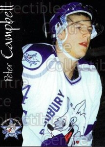 1996-97 Sudbury Wolves #4 Peter Campbell