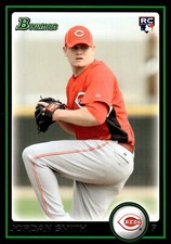 2010 Bowman Draft Picks & Prospects #BDP68 Jordan Smith Rookie Cincinnati Reds