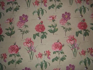 Lee Jofa, Ulrich, Floral, Lilies and Roses, BTY, Color Caramel Multi - Picture 1 of 1