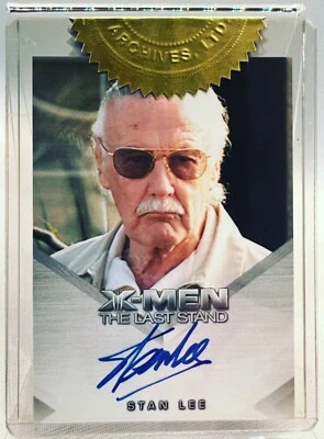 2006 Marvel X-Men The Last Stand, Stan Lee Incentive Autograph Card - Image 1 of 2