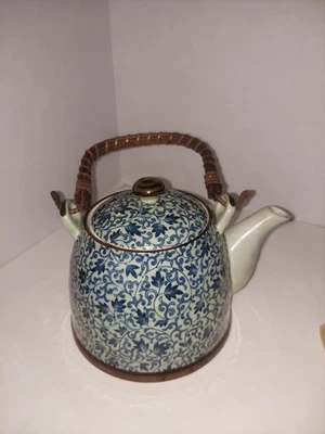 Tetera azul japonesa Arita  Foto 1 de 4