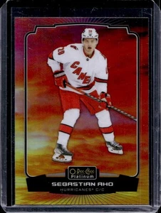 Sebastian Aho 2022-23 O-Pee-Chee Platinum #14 Sunset - Picture 1 of 2