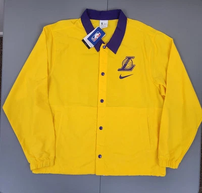 Nike Los Angeles Lakers Cortavientos con Botones Para Hombre Talla XL Nuevo  Foto 1 de 4