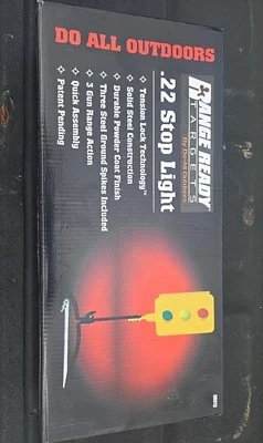 Do-All Outdoors .22 Stop Light Target – Range Ready Spinning Steel For Shooting - Image 1 of 4