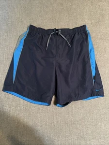 Costume da bagno Nike uomo Core Contend Board pantaloncino blu navy taglia XL logo spiaggia - Foto 1 di 12