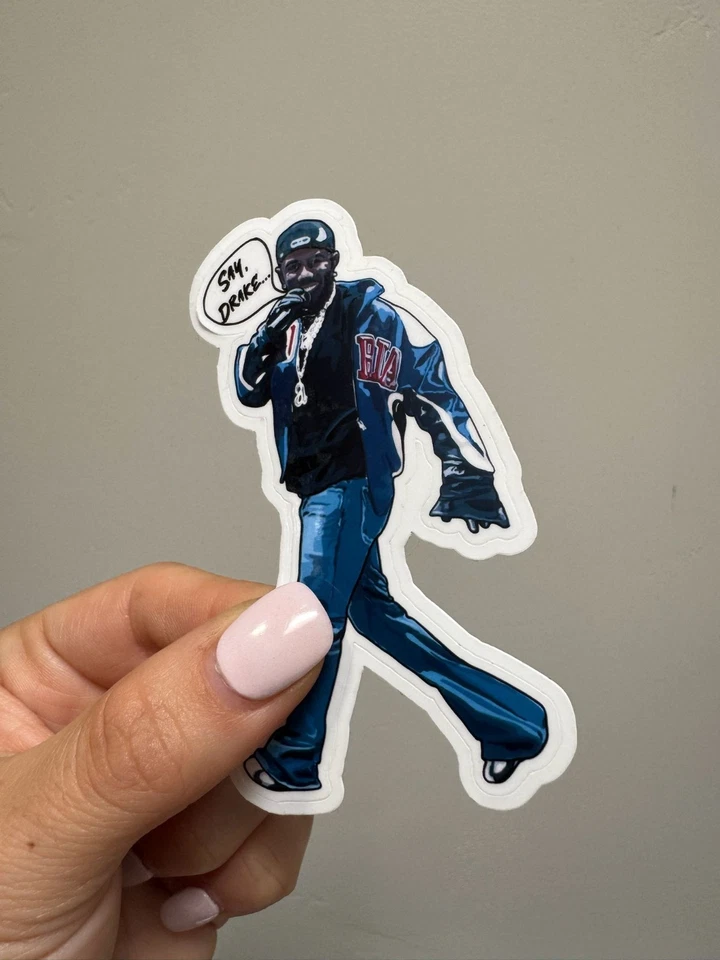 Calcomanía adhesiva Say Drake Kendrick Superbowl para computadora portátil y botella de agua Foto 1 de 1