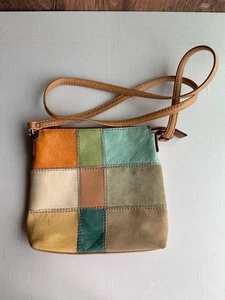 Fossil Leather Crossbody Mini Purse Women’s - Picture 1 of 6