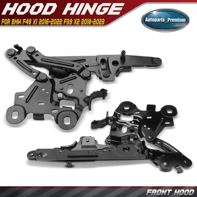 2x Bisagra de capó lateral conductor y pasajero para BMW F48 X1 2016-2022 F39 X2 2018-2023 Foto 1 de 4