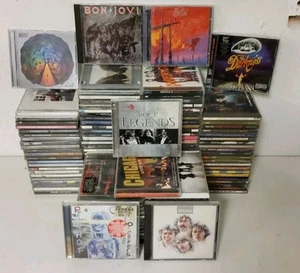 129 x Rock CD Joblot - Bon Jovi Muse Red Hot Chilli Peppers R.E.M 2 - Picture 1 of 6