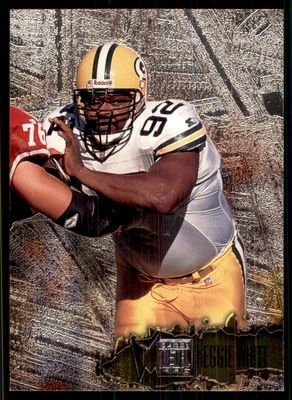 1996 Fleer Metal #46 Reggie White Green Bay Packers - Image 1 of 2