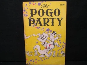 Libro de bolsillo Pogo Party Walt Kelly 1956 primera edición ¡Envío en caja! - Imagen 1 de 10