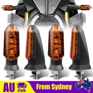 4X LED Turn Signal Indicator Lights For Kawasaki Ninja 250R KLX250/S/SF Vulcan S - Picture 1 of 12