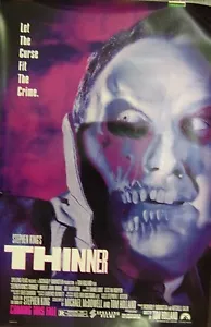 Thinner Original Double Sided Movie Poster Joe Mantegna Robert John Burke 1996 - Picture 1 of 1
