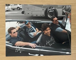 ENTOURAGE CAST DILLON GRENIER CONNOLLY FERRARA SIGNED 16X20 PHOTO JSA 3 - Picture 1 of 2