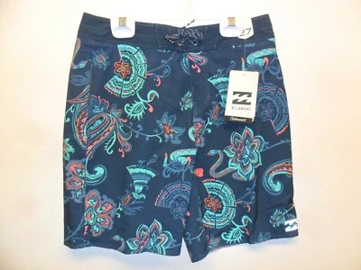 Boardshorts BILLABONG Big Boy DOMINGOS X - AZUL - Talla 27 - Nuevos con etiquetas Foto 1 de 2