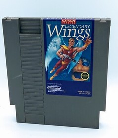 Legendary Wings Cartridge NES Nintendo Tested Authentic Capcom 