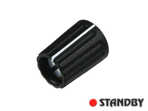 2pcs Classic collet knob ø 10 mm matt black, ELMA 021-2125, Shaft 3mm, ROHS - Bild 1 von 3