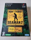 Seaman 2 Japanese Import Ps2 Kindan No Pet Us Seller Mint Condition/Unopened