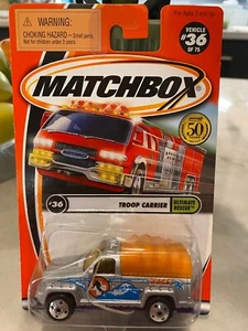 Matchbox Ultimate Rescue Troop Carrier #36 - Picture 1 of 1