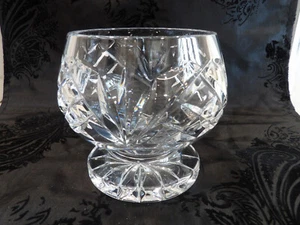 Elegant Waterford Cut Crystal Small Footed Bowl~Details - Picture 1 of 4
