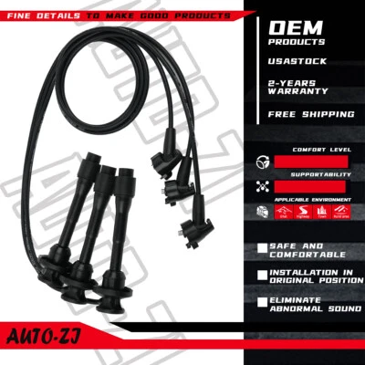 3X Spark Plug Wire for Lexus ES00 Toyota Camry Avalon Sienna  Solara 671-6185 Foto 1 de 4