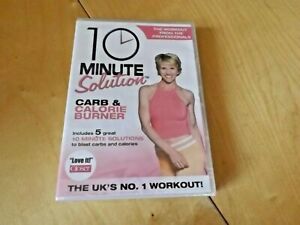 DVD 10 minute solution carb and calorie burner workout