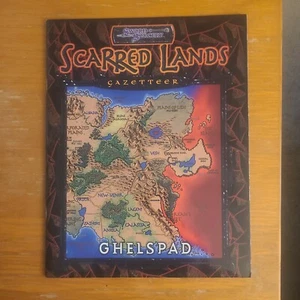 Scarred Lands Gazetteer: Ghelspad, Sword & Sorcery D20 RPG - Foto 1 di 2