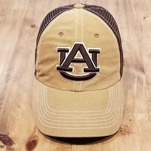 Auburn Tigers Hat Cap Snapback Brown Mesh Top of World One Size Dad - Picture 1 of 9