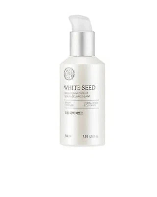 Suero facial iluminador de semillas blancas THE FACE SHOP 50 ml/1,69 fl oz nuevo en caja caducidad 2027+ Foto 1 de 2