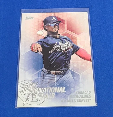2018 Topps Update An International Affair Rookie Insert Ozzie Albies #IA-12 -- X - Image 1 of 4