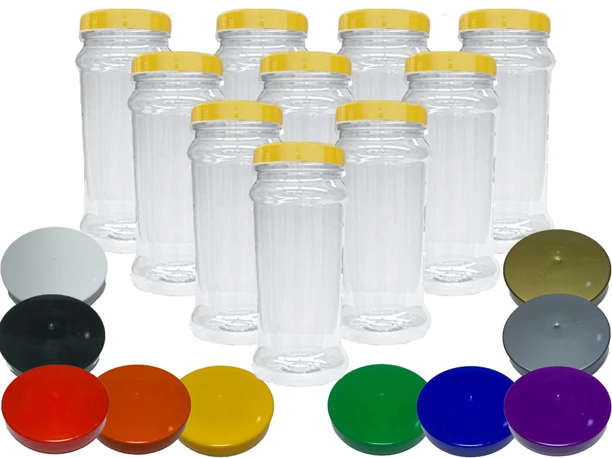 4 Transparente Süßigkeiten- & Keksdosen Mit Deckel – Je 1,8 L, Aus Kunststoff, Luftdicht, Für Küche & Party