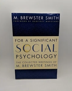 For a Significant Social Psychology: The Collected Writings of M. Brewster Sm... - Imagen 1 de 3