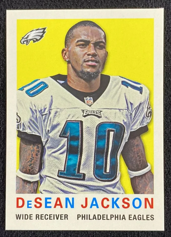 2013 Topps Desean Jackson #60 1959 Topps Mini Insert Philadelphia Eagles - Image 1 of 2