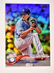 2018 Topps Series 1 Rainbow Foil #327 Jason Vargas