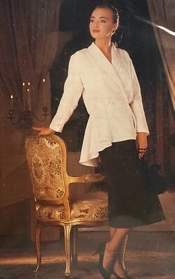 1987 NEW 'BEST PATTERN' PEPLUM JACKET & SKIRT PATTERN 251187 SIZES 10-18 - Image 1 of 2