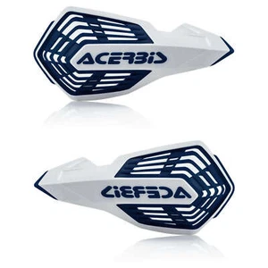 ACERBIS HANDGUARD X-FUTURE WHITE/BLUE TM 144 EN RACING 2016-2020 - Picture 1 of 7
