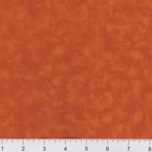Meliert Ton in Ton Orange fast einfarbig 100 % Baumwolle Stoff 1/4 Yard - Bild 1 von 1