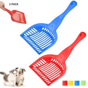 2-Piece Cat Litter Tray Scooper Set for Pet Kitty Box Poop Cleaning - Picture 1 of 1