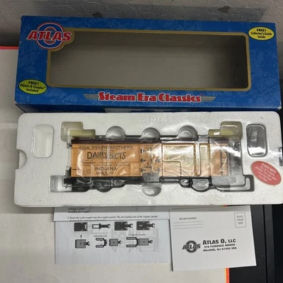 Atlas Reconstruido Madera Frigorífico Roble Grove Mantequilla Cerrajero Lácteo Escala O 3 Rieles #111 Foto 1 de 4