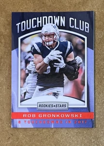 2018 Rookies & Stars Rob Gronkowski Touchdown Club Red #TD-17 Patriots NFL HOF - Bild 1 von 2